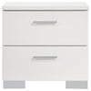 Felicity - 2-Drawer Nightstand - White High Gloss