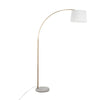 March - Floor Lamp - White Marble