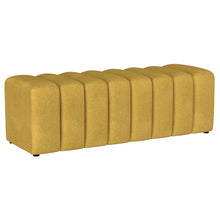  Summer - Fabric Upholstered Tufted Accent Bench