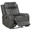 Raelynn - Upholstered Track Arm Recliner