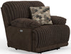 Hollifield - Power Wall Hugger Recliner - Chocolate