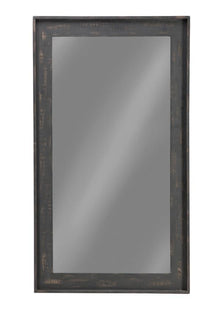  Cragen - Wood Frame Floor Mirror - Brown