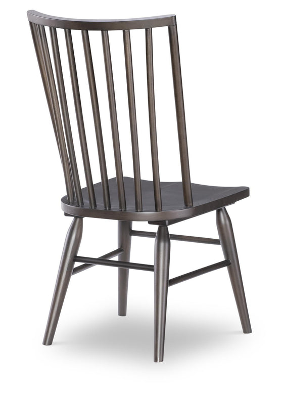 Fenmore - Spindle Side Chair - Mocha And Distressed Cherry