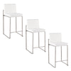 Fuji - High Back Upholstered Counter Stool Set