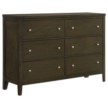  Wilkes - 6-Drawer Dresser Cabinet - Dark Cocoa