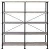 Analiese - 4-Shelf Double Bookshelf