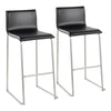 Mara - Upholstered Barstool Set