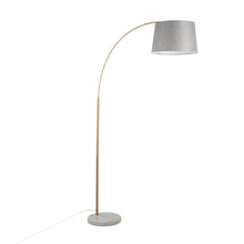  March - Floor Lamp - White Marble