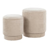 Marla - Upholstered Ottoman Set (Set of 2)