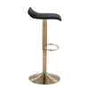 Ale - Adjustable Barstool (Set of 2) - Gold Base