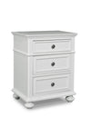 Madison - Night Stand - Natural White Painted Finish