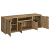 Tabby - 4 Door Engineered Wood TV Stand - Mango