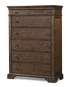 Trisha Yearwood Home - Drawer Chest 6 Drawers - Coffee Brown