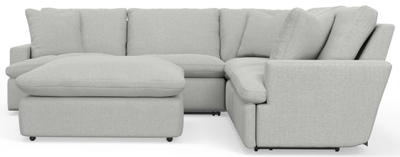 Stratus - Power Reclining Sectional With Reclining Seats And Usb Charging Ports