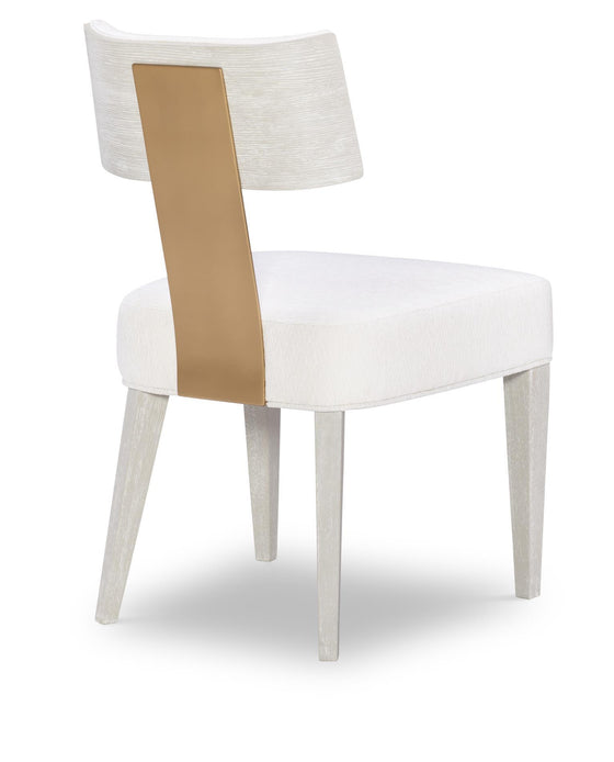 Miramar - Upholstered Side Chair - Oyster