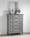 Kingston - Drawer Chest - Sandalwood Brown / Tweed Gray