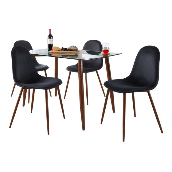 Clara - Pebble Dining Set (Set of 5)