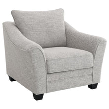  Tomkins - Boucle Upholstered Chair - Light Gray