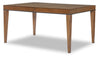 Midland - Rectangle Dining Table - Warm Amber