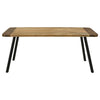 Maverick - Solid Wood Dining Table - Natural Mango