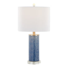  Spyro - 23" Ceramic Table Lamp - Blue