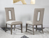 Castalia - Upholstered Side Chair - Slate Stone