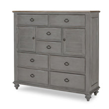  Kingston - Door Chest - Sandalwood Brown / Tweed Gray