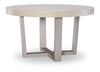 Bliss - Round Dining Table - Soft Cashmere