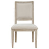 Trofello - Cushioned Dining Side Chair (Set of 2) - White Washed