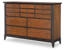  Fenmore - Dresser - Mocha And Distressed Cherry