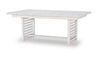 Edgewater Sand Dollar - Complete Trestle Table - White