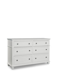  Madison - Dresser - Natural White Painted Finish