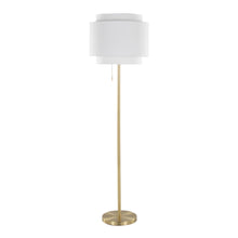  Tier - 64" Metal Floor Lamp