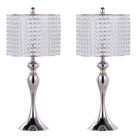 Ashland - 27" Metal Table Lamp (Set of 2) - Gray