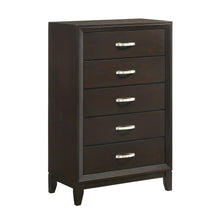  Beaumont - 5-Drawer Chest - Merlot