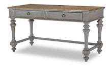  Kingston - Writing Desk - Sandalwood Brown / Tweed Gray