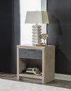 Halifax - Open Nightstand - Flax And Java