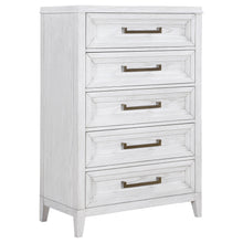  Marielle - 5-Drawer Bedroom Chest - Distressed White