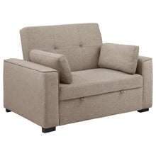  Edith - Upholstered Convertible Sleeper Sofa Bed