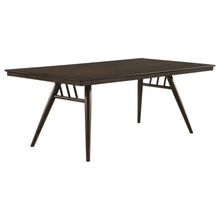  Wes - Rectangular Wood Dining Table - Dark Walnut