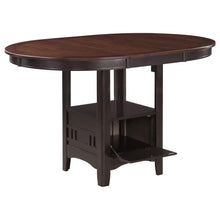  Lavon - Oval Extension Counter Dining Table - Light Chestnut