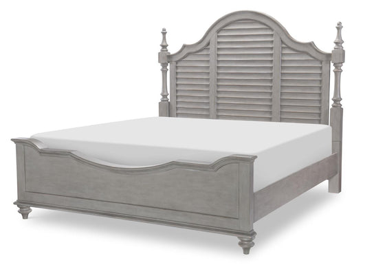 Kingston - Complete Louvered Poster Bed