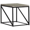 Birdie - Square Engineered Wood End Table - Sonoma Gray