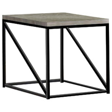  Birdie - Square Engineered Wood End Table - Sonoma Gray