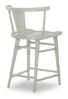 XXX's And OOO's - Counter Height Splat Back Chair - Bellflower