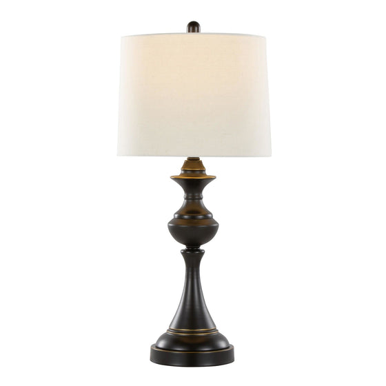 Montgomery - 29" Metal Table Lamp With USB (Set of 2)