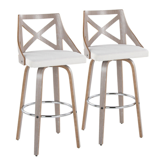 Charlotte - 30" Fixed-Height Barstool (Set of 2)