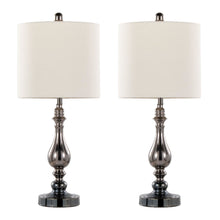  Montgomery - 29" Metal Table Lamp With USB (Set of 2)