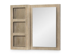  District - Storage Mirror - Weathered Oak