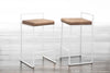 Fuji - High Back Upholstered Counter Stool Set